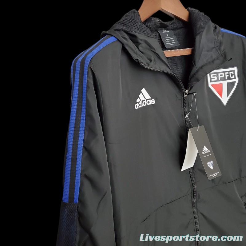 2022 Sao Paulo Windbreaker Black 