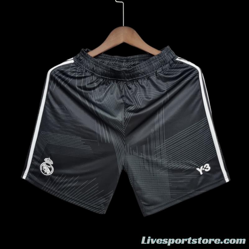 2022 Real Madrid Y3 Edition Shorts Black 