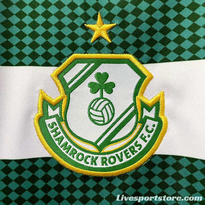 22/23 Shamrock Rovers Home  Soccer Jersey