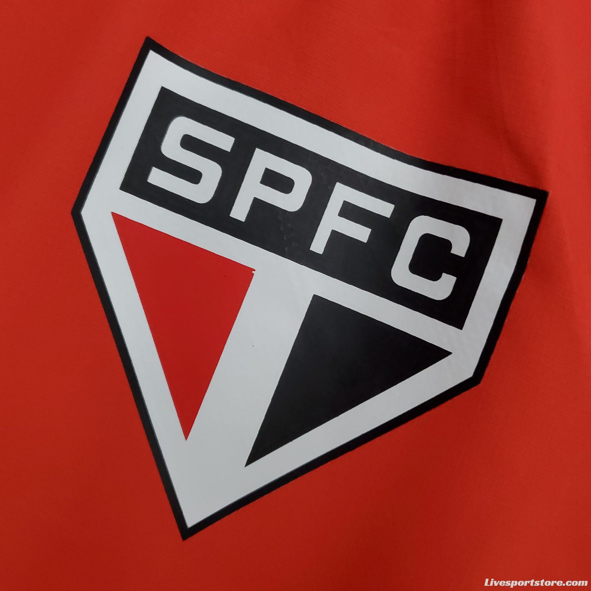 2022 Sao Paulo Windbreaker Red 