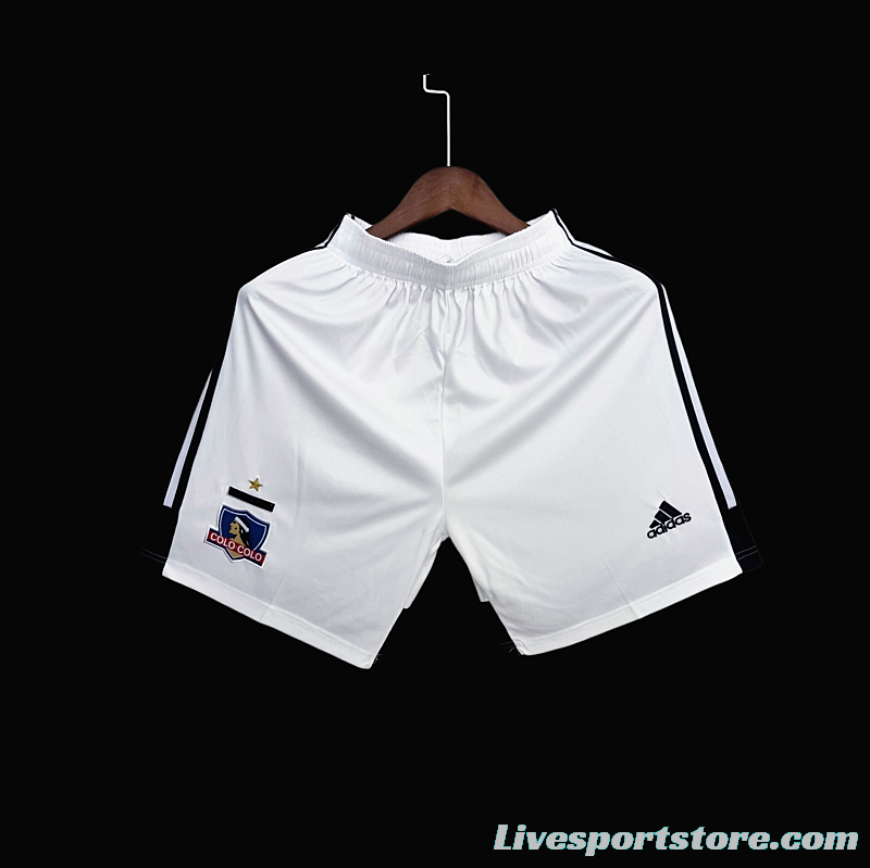 22/23 Colo Colo Shorts White 