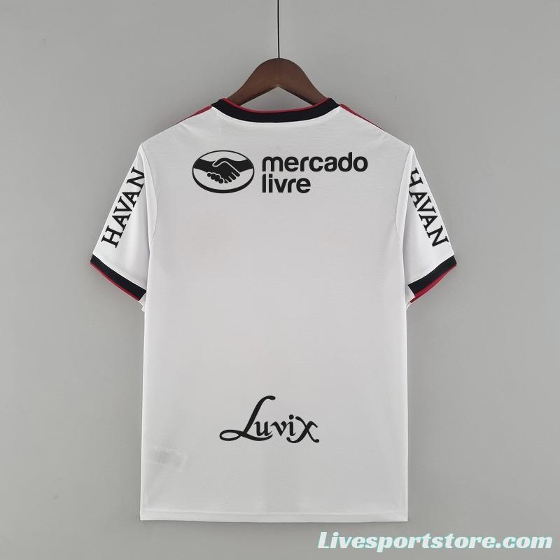 22/23 All Sponsors Flamengo Away  Soccer Jersey