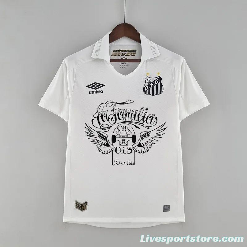 22/23 Santos Home Chorão Commemorative Edition  Soccer Jersey