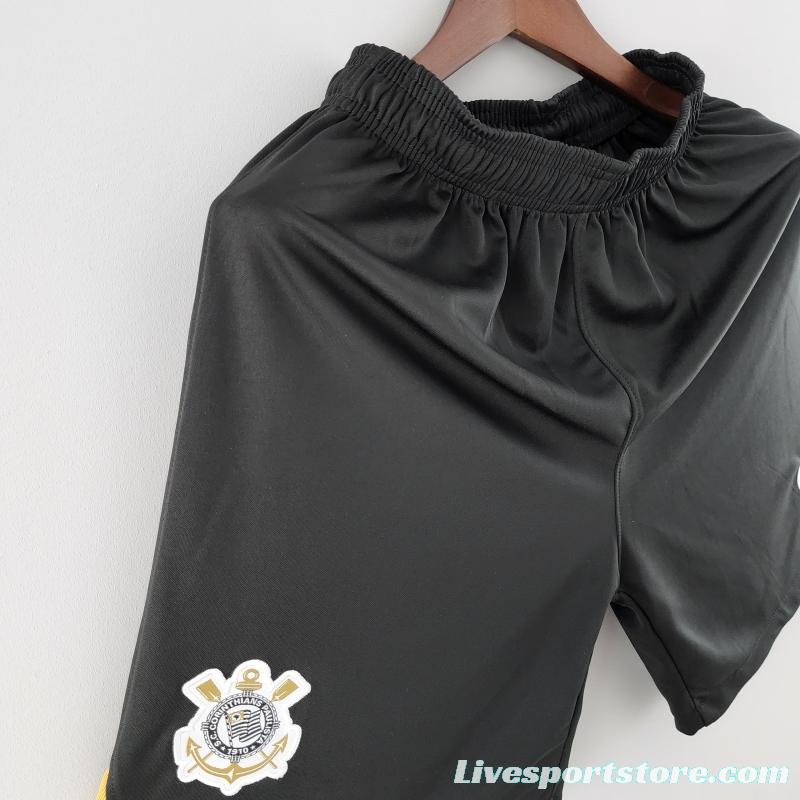 22/23 Corinthians Home Shorts  Soccer Jersey