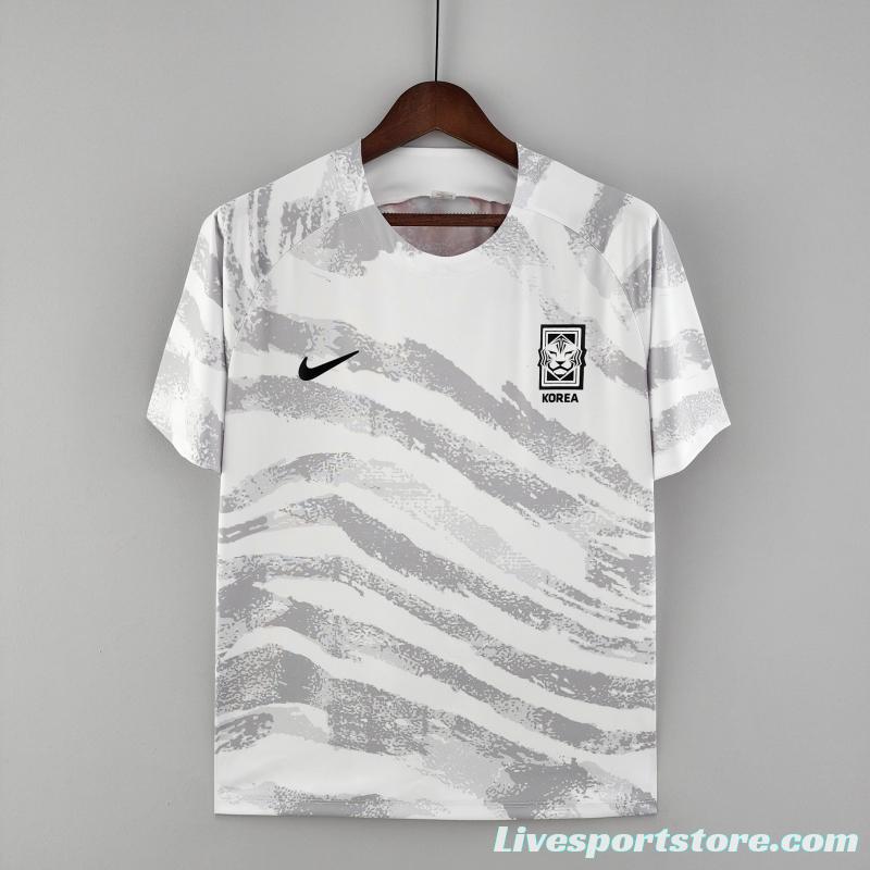 2022 Korean Training Jersey Gray