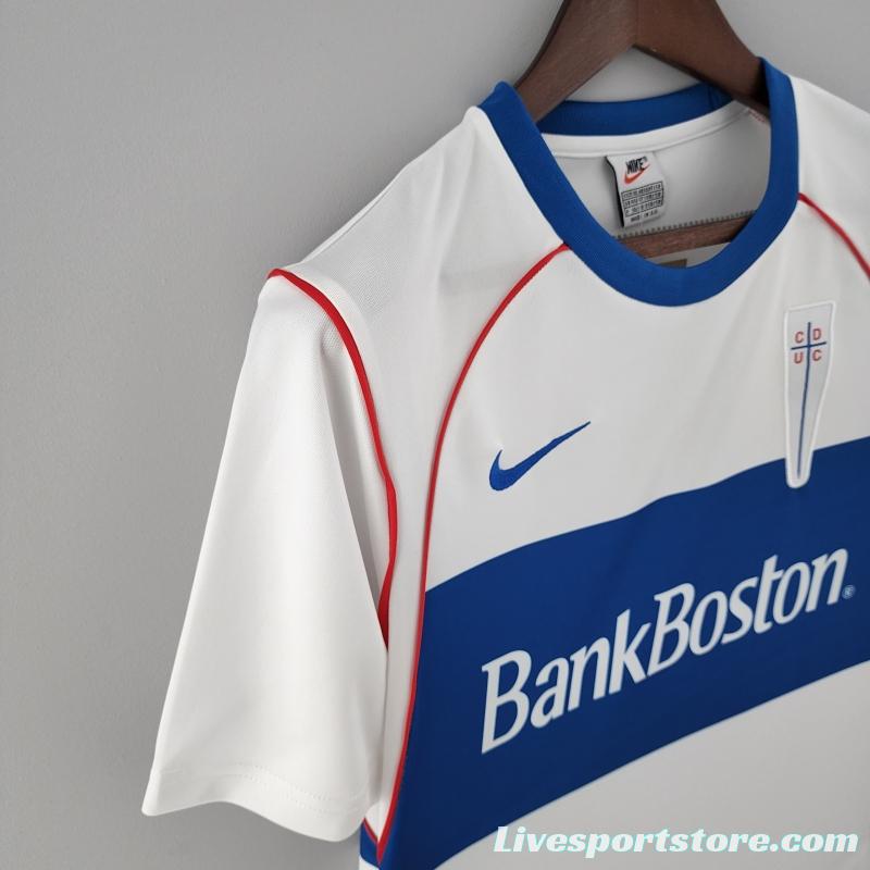 Retro 2002 Deportivo Universidad Católica Home  Soccer Jersey