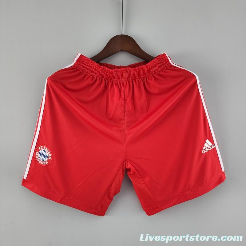 22/23 Bayern Munich Home Shorts  Soccer Jersey