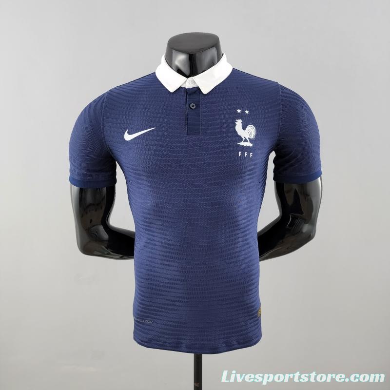 Player Version French Classic Blue Jersey