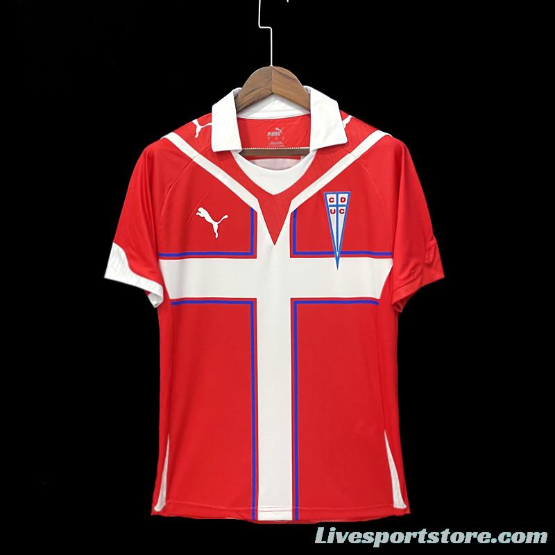 09 10 Catholic Home Red Soccer Jersey