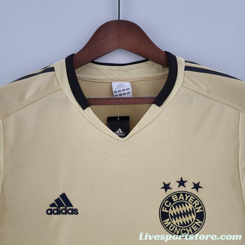 Retro 04/05 Bayern Munich Away  Soccer Jersey