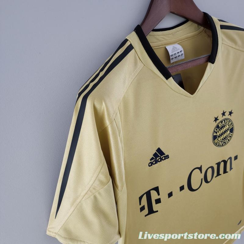 Retro 04/05 Bayern Munich Away  Soccer Jersey