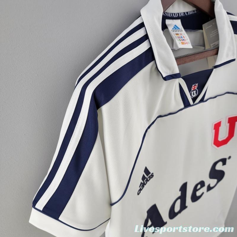 Retro Universidad De Chile 00/01 Away  Soccer Jersey