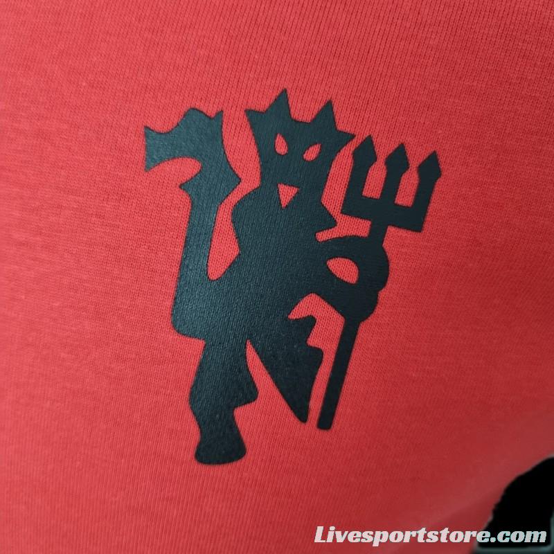 22/23 Manchester United Red T-shirts #0057