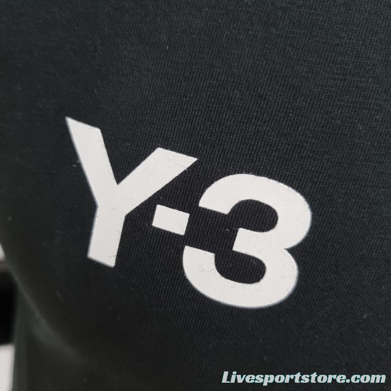 22/23 Real Madrid Y3 Black T-Shirts #0055