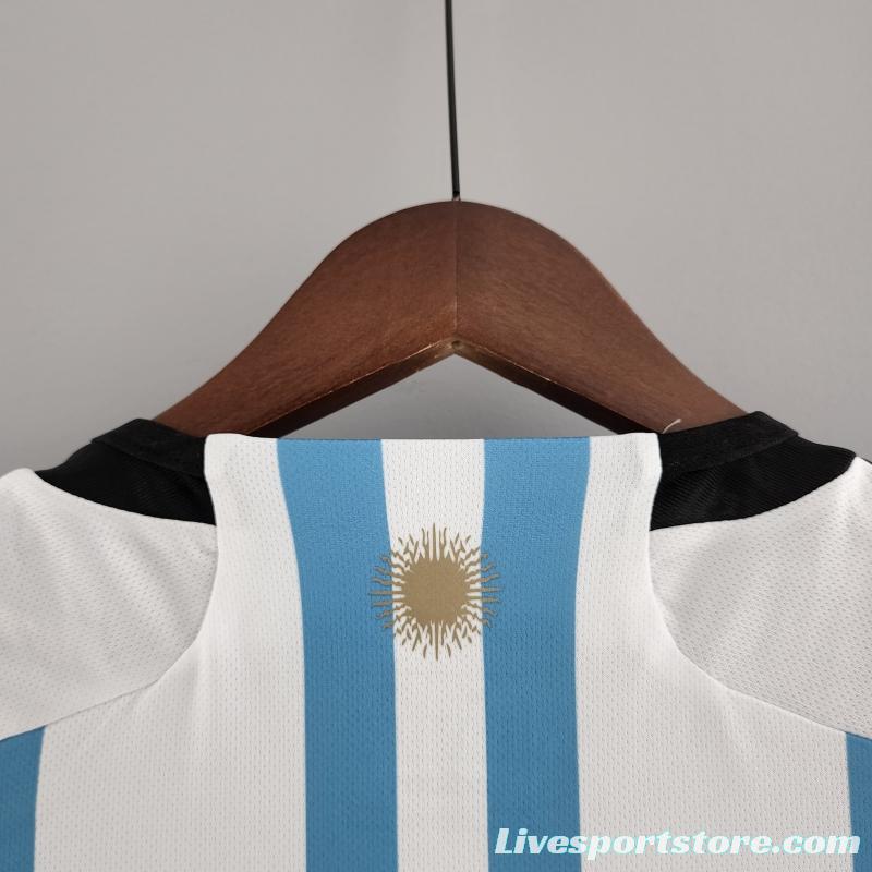 2022 Argentina Home Soccer Jersey