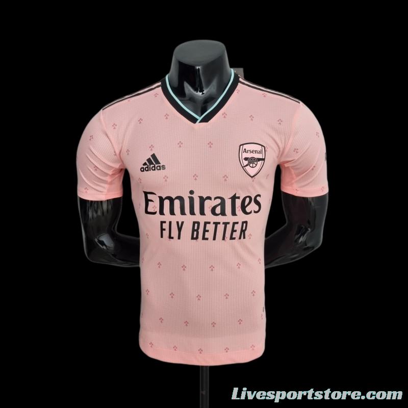 Player Version 22/23 Arsenal Third Away Soccer Jersey