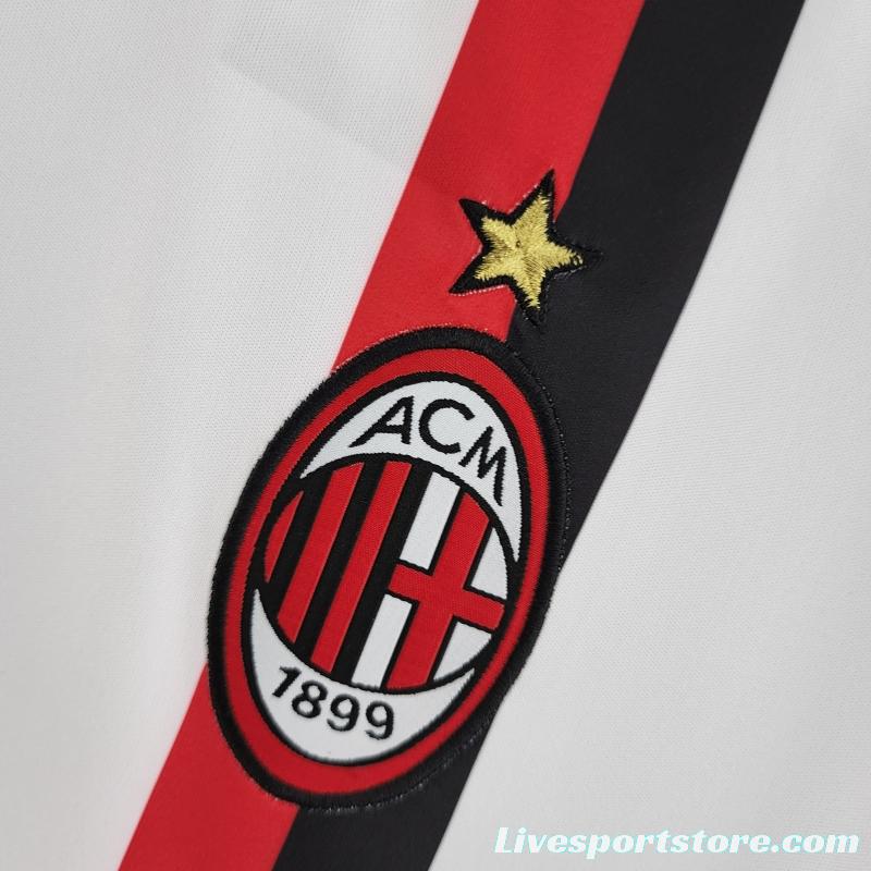 Retro AC Milan 11/12 AWAY Soccer Jersey