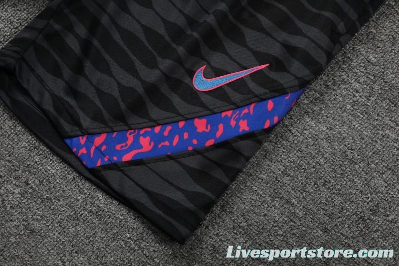 22/23 Barcelona Black Pre-match Training Jersey Vest