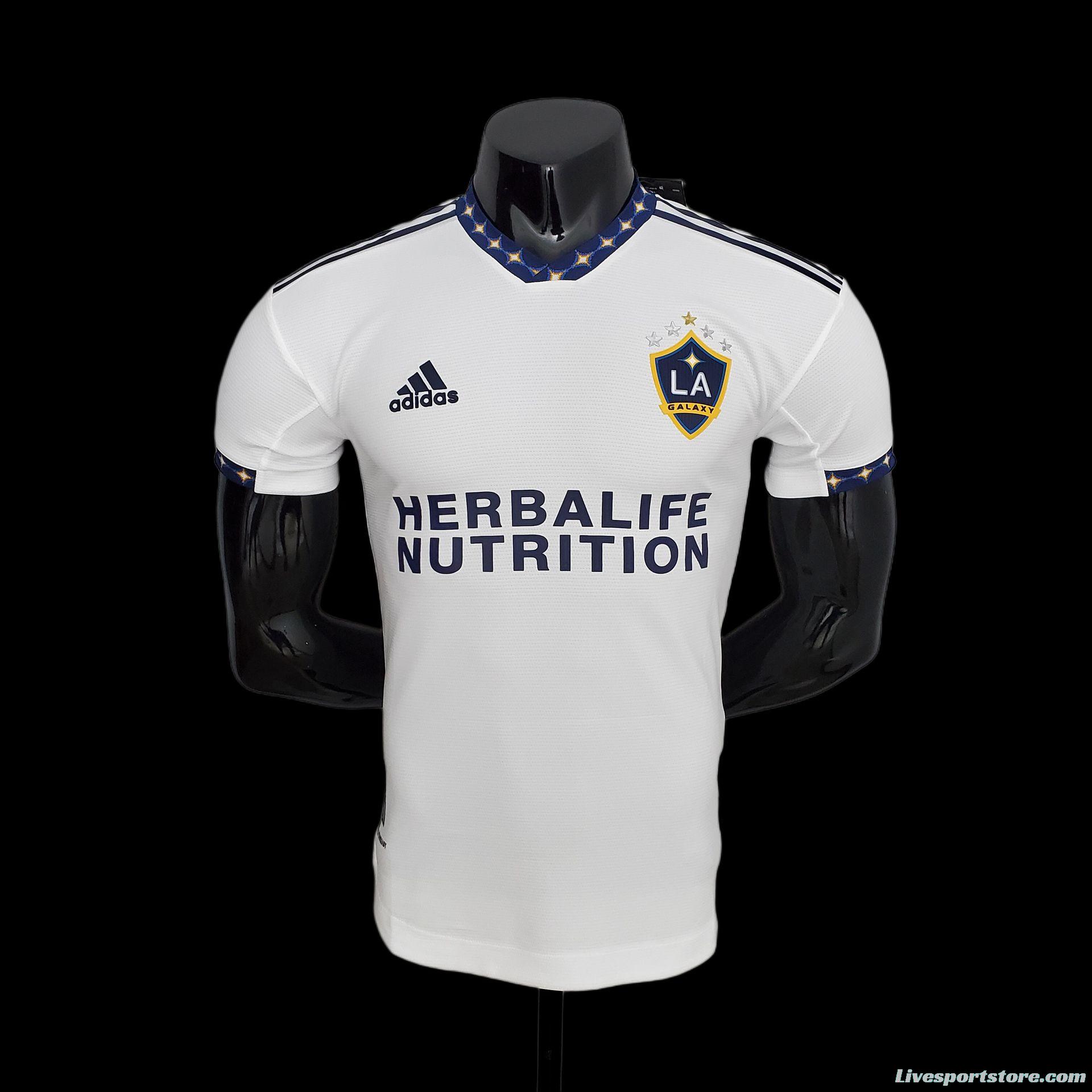 Player Version 22/23 LA Galaxy HOME Soccer Jersey