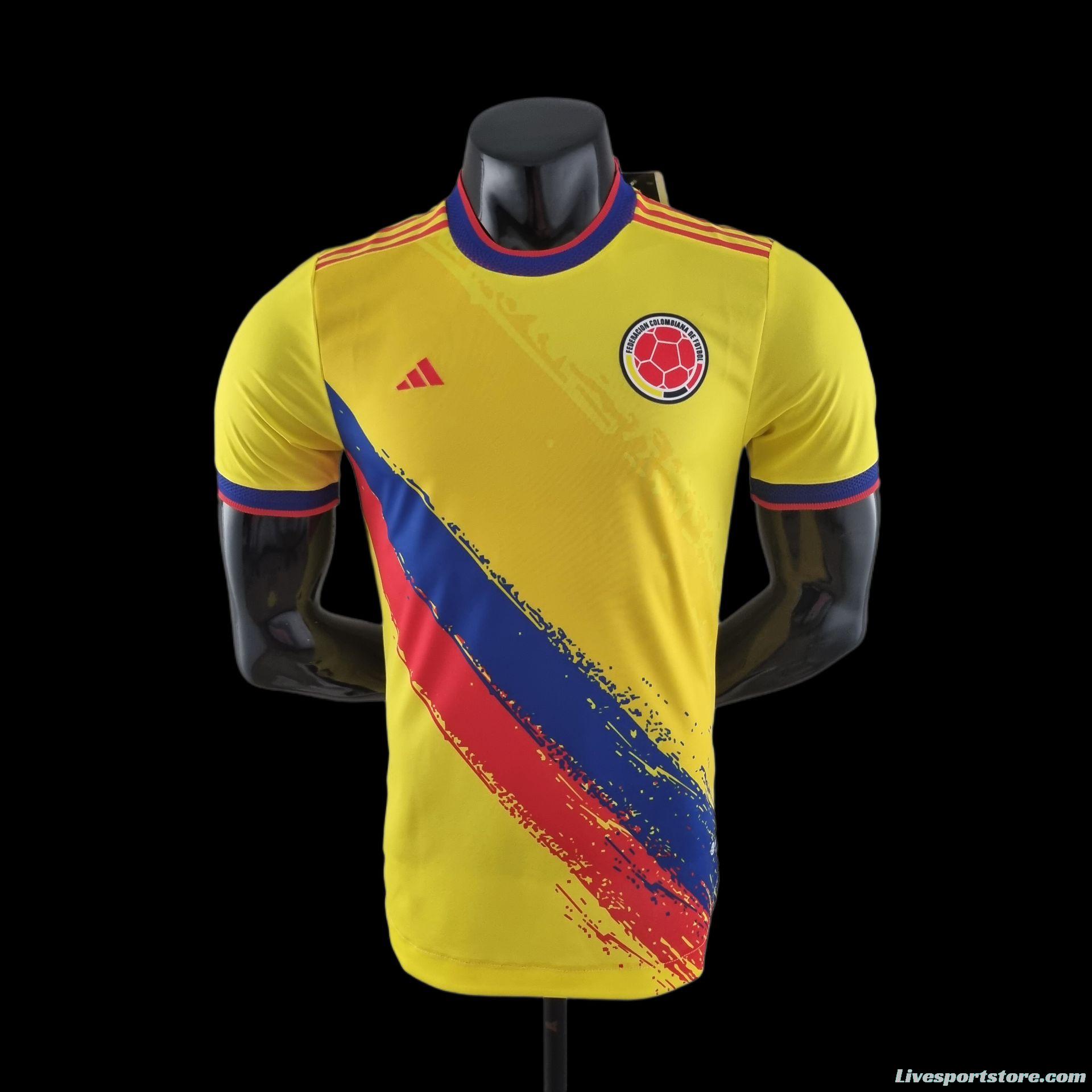 Player Version 2022 Colombia Special Edition Yellow