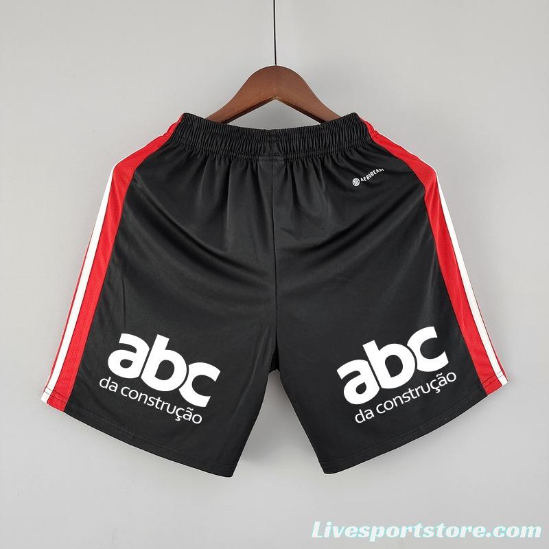 22/23 All Sponsor Sao Paulo Away Shorts Soccer Jersey