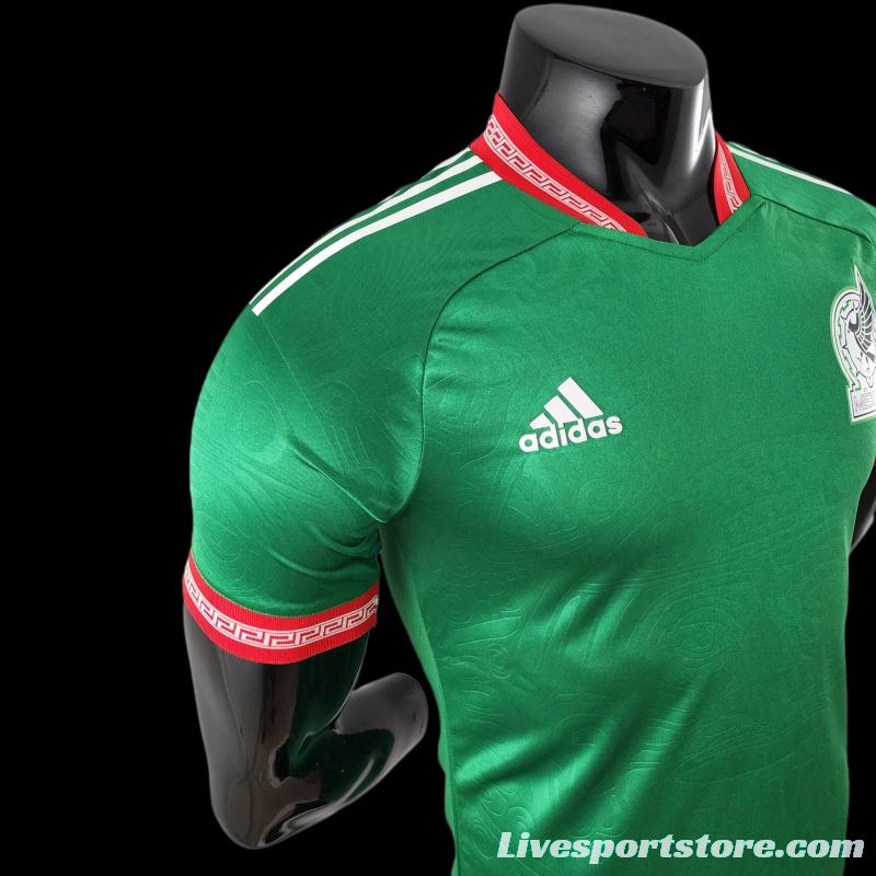 Player Version 2022 Mexico Special Edition Green Jersey