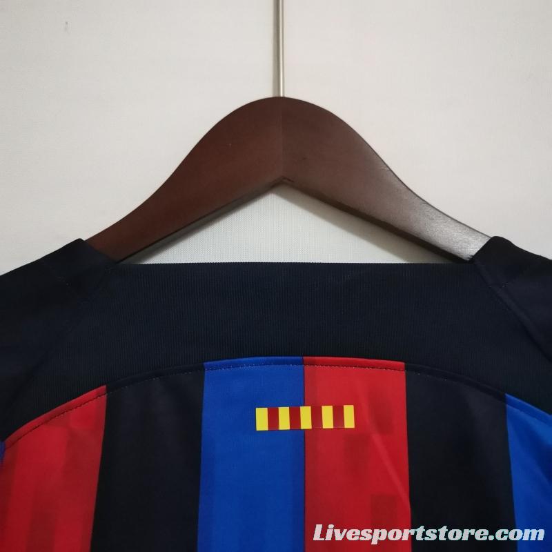 22 23 Barcelona Home Soccer Jersey