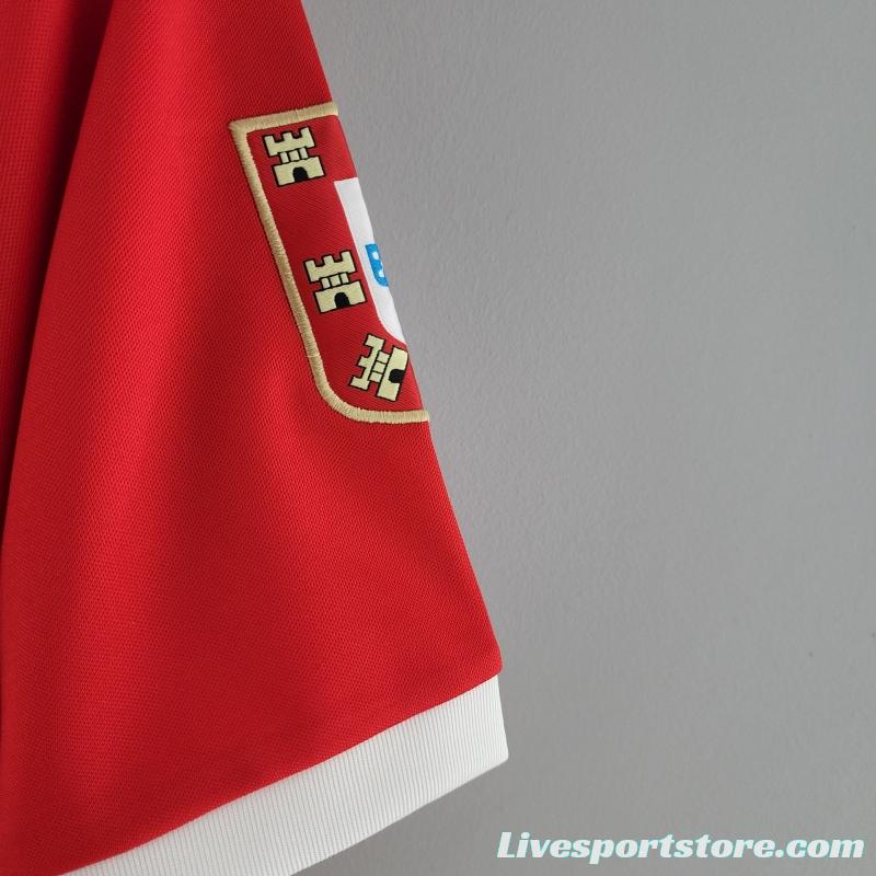 Retro 73/74 Benfica Home Soccer Jersey