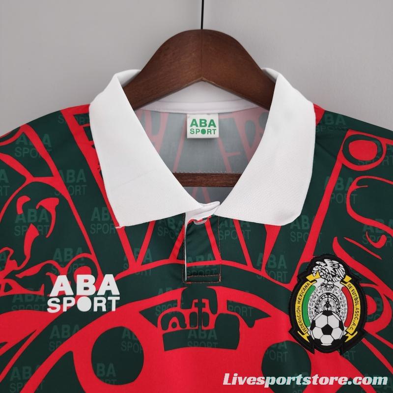 Retro 1997 Mexico Fourth Away Soccer Jersey