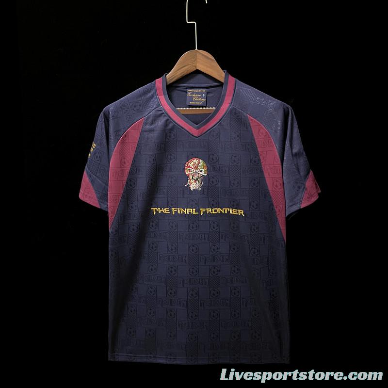 Retro 2010 West Ham Iron Maiden Home Soccer Jersey