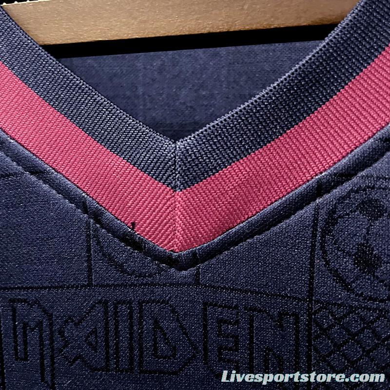 Retro 2010 West Ham Iron Maiden Home Soccer Jersey