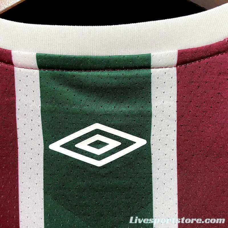 22/23 Fluminense Home Woman Soccer Jersey