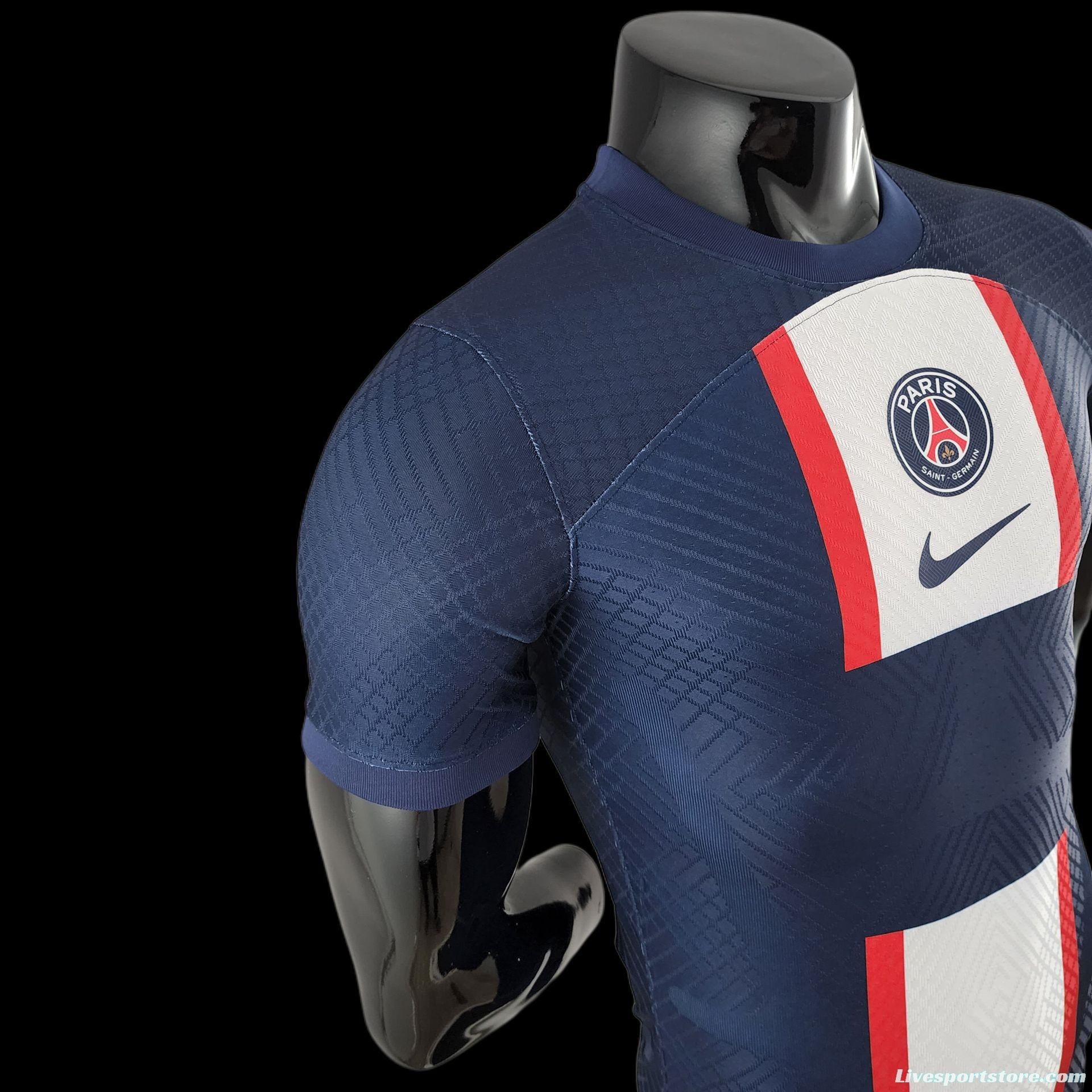 Player Version 22/23 PSG Home Soccer Jersey