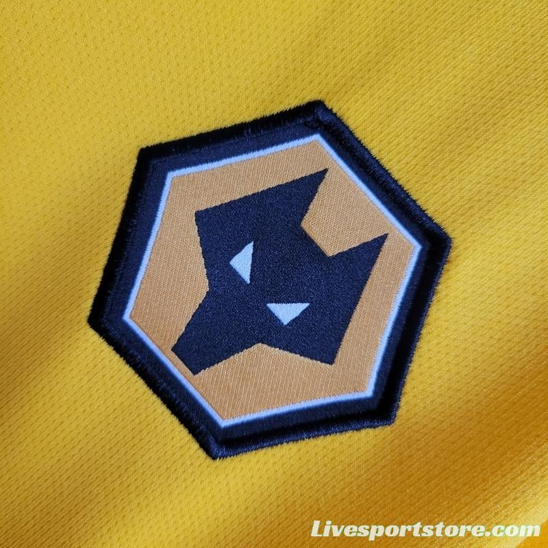 22/23 Wolverhampton Wanderers Home Soccer Jersey