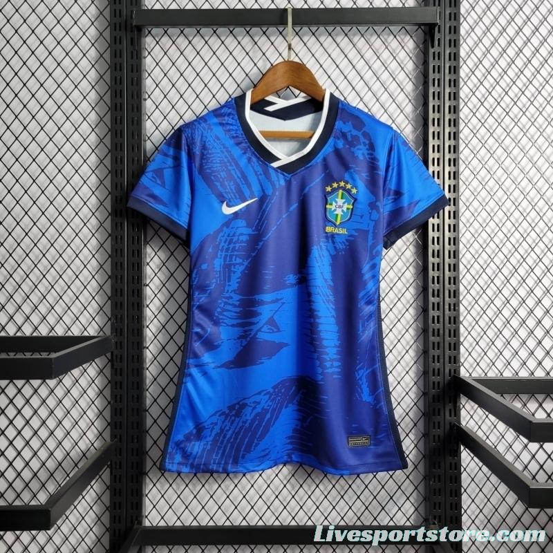 2022 Woman Brazil Blue Special Edition Jersey