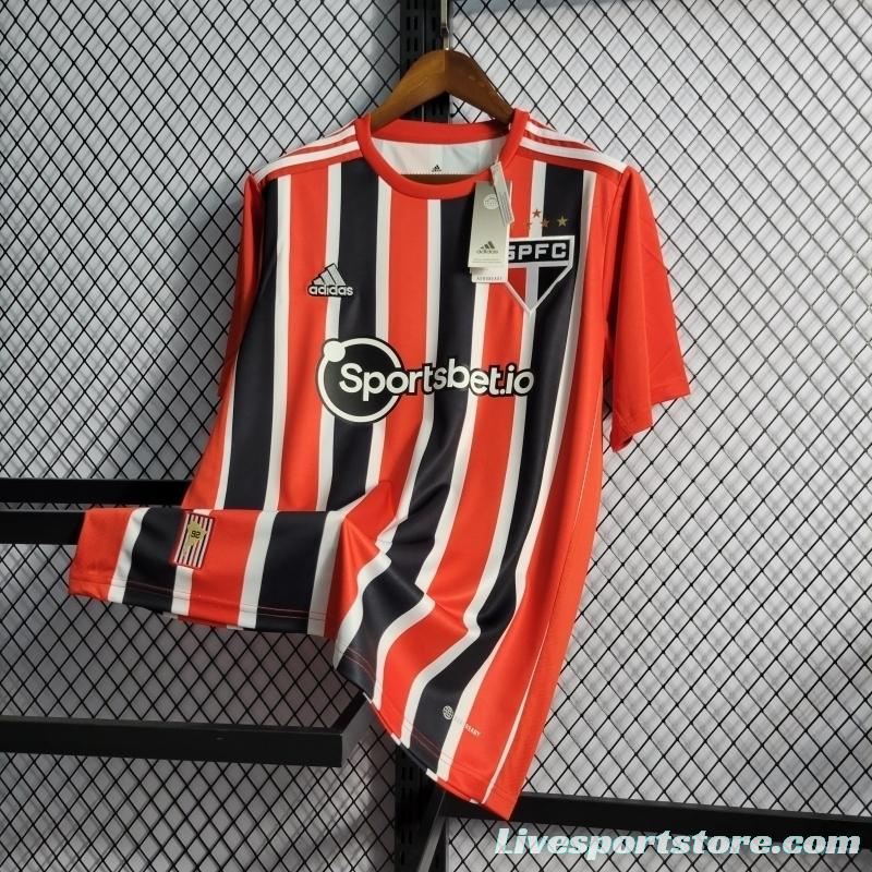 22/23 Sao Paulo Away Soccer Jersey