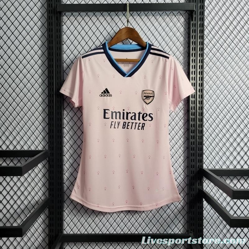 22/23 Woman Arsenal 3rd Away Soccer Jersey