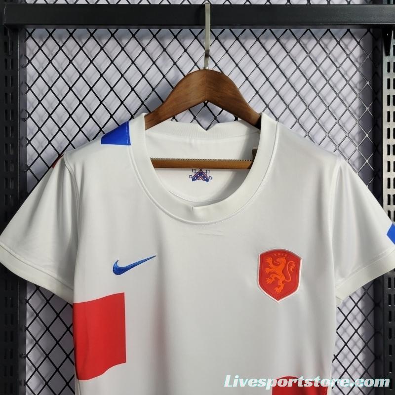 2022 Women's Netherlands Away Soccer Jersey