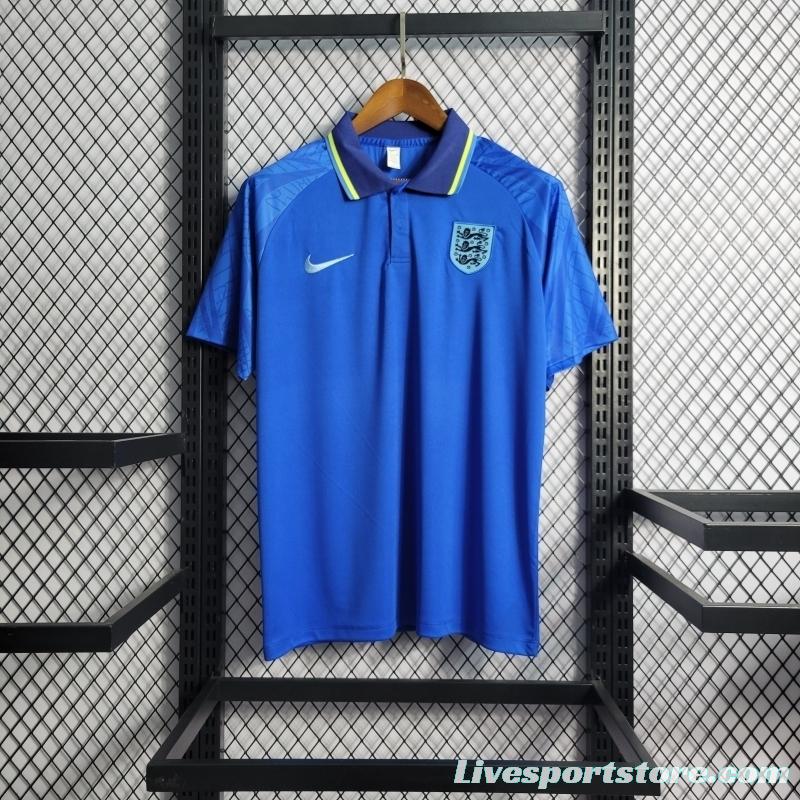 2022 POLO England Blue Jersey