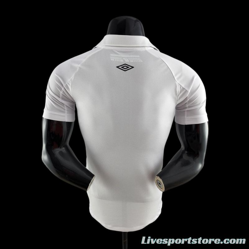 Player Version 22/23 Santos Home Soccer Jersey