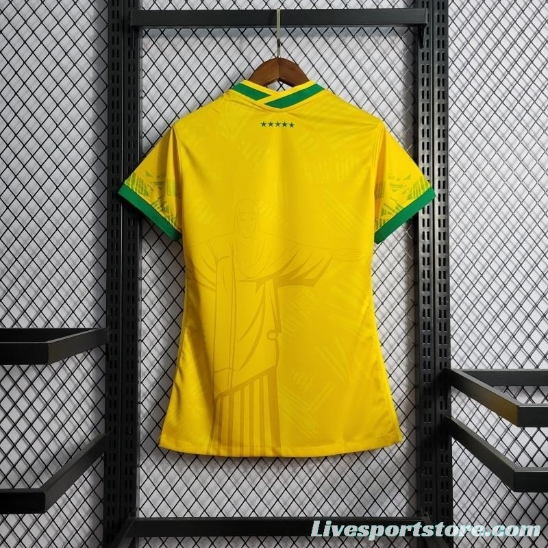 2022 Woman Brazil Special Edition Yellow Jersey