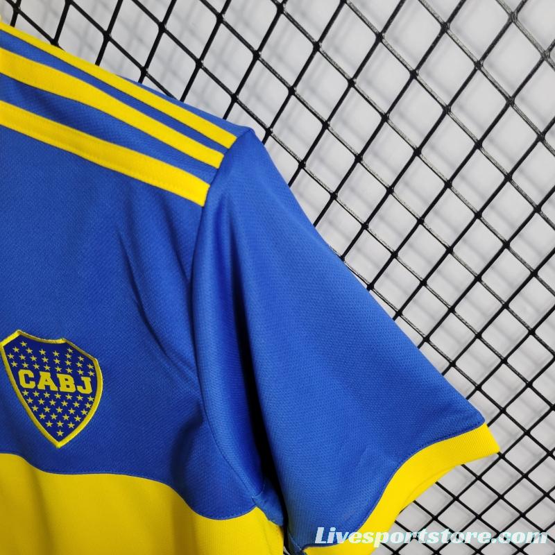 22/23 Boca Juniors Home Soccer Jersey