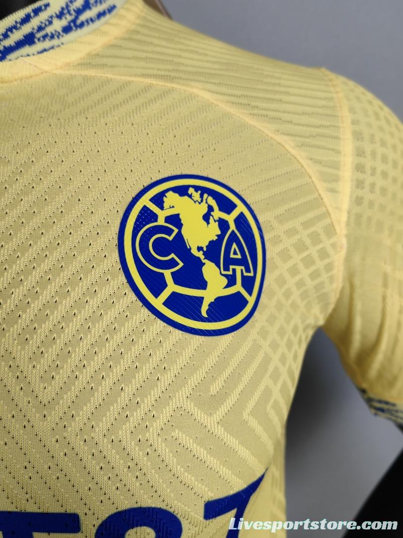 Player Version 22/23 Club America Home Soccer Jersey