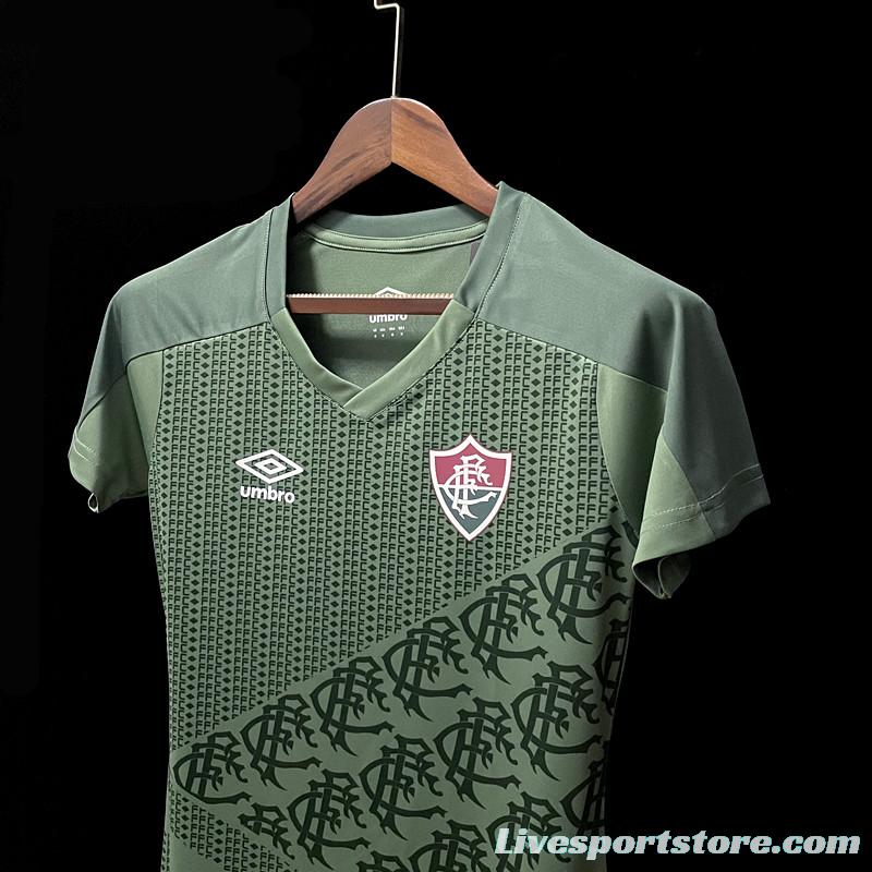 22/23 Fluminense Pregame Green Women Jersey