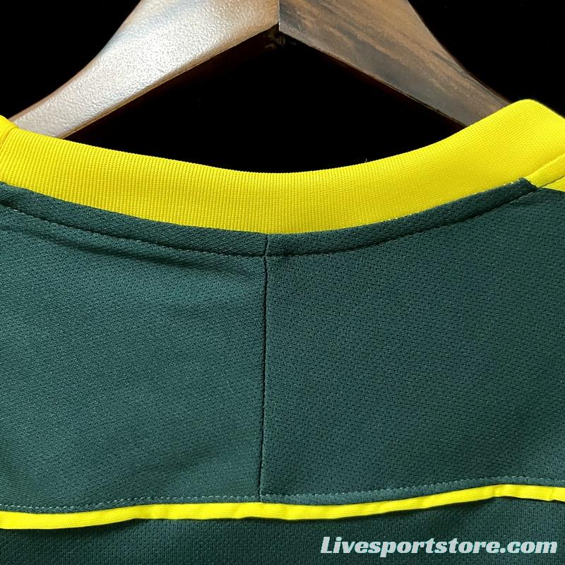 Retro 1998 Brazilian Goalkeeper  Jersey