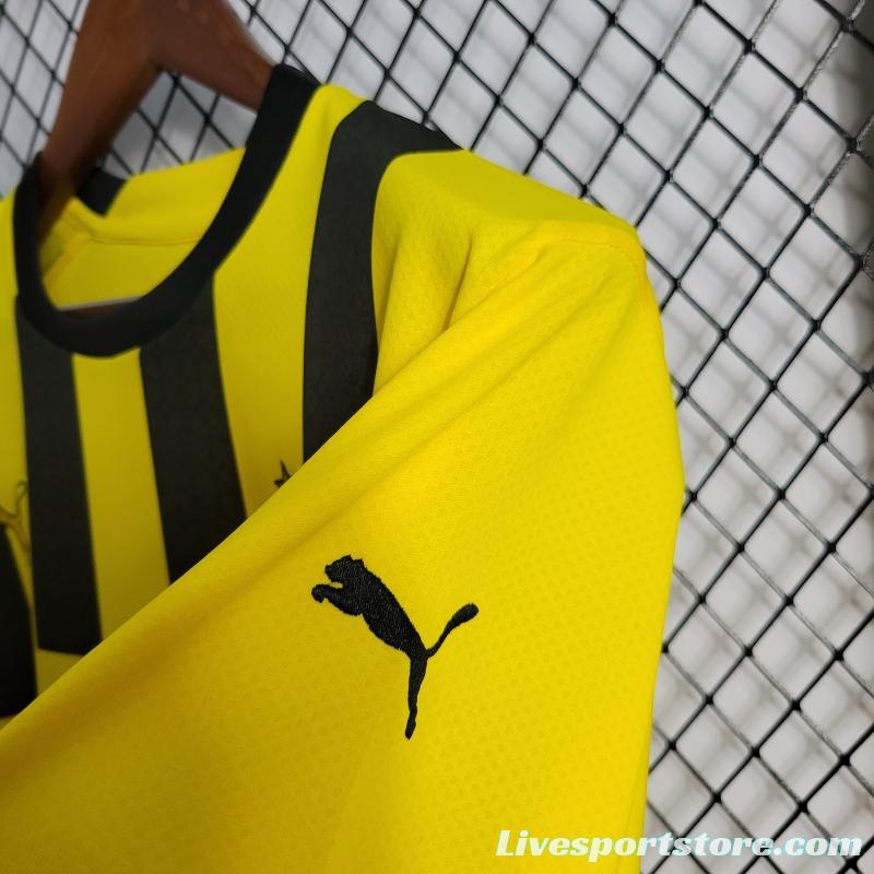 22/23 Long Sleeve Borussia Dortmund Home Soccer Jersey