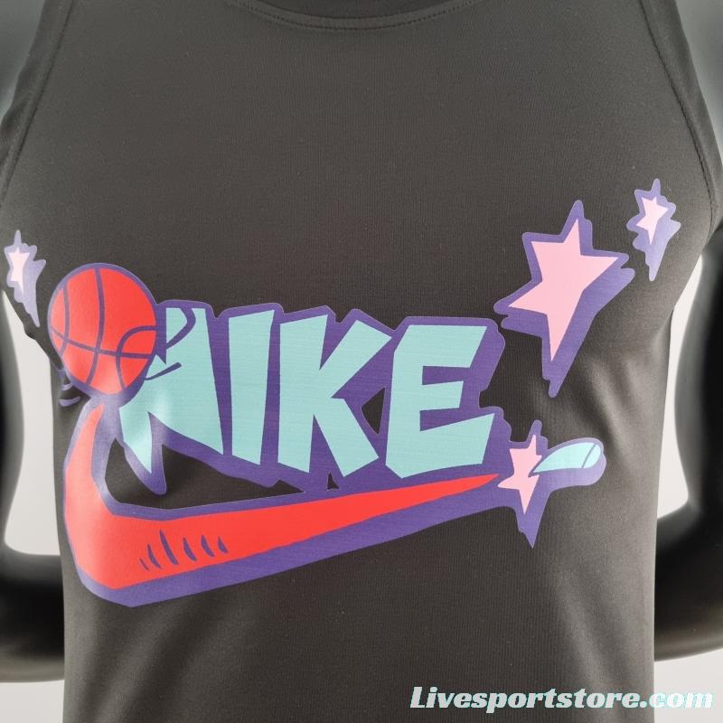 2022 Nike Black Vest Shirts #K000202