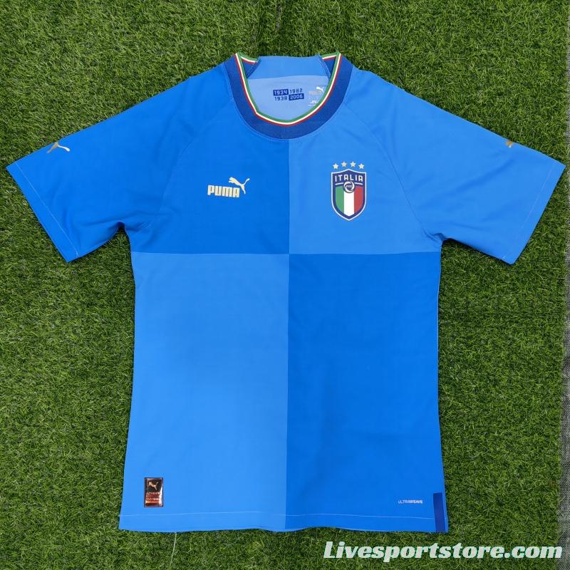 Player Version Italy Home Jersey