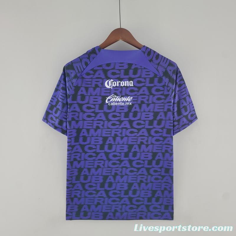 22/23 Club America Training Purple Jersey