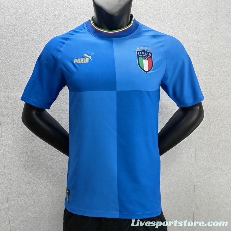 Player Version Italy Home Jersey